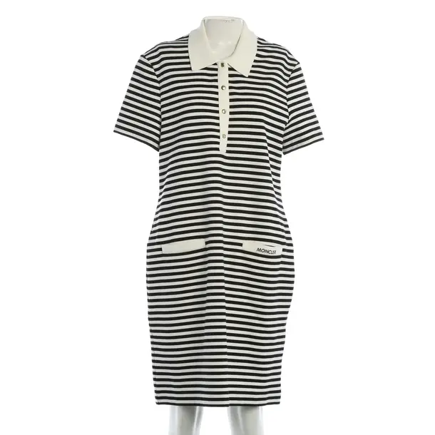 Dress, in White, Cotton, Moncler