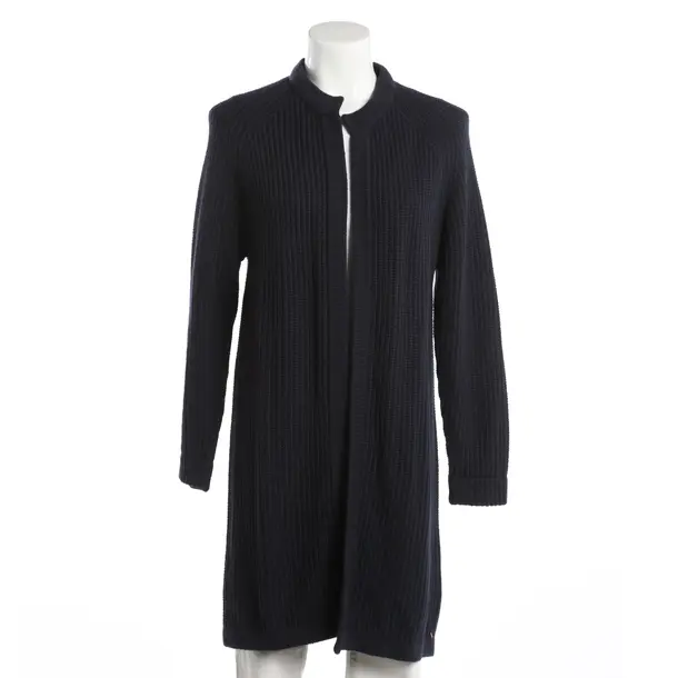Strickjacke, in Navy, Viskose, Delicatelove