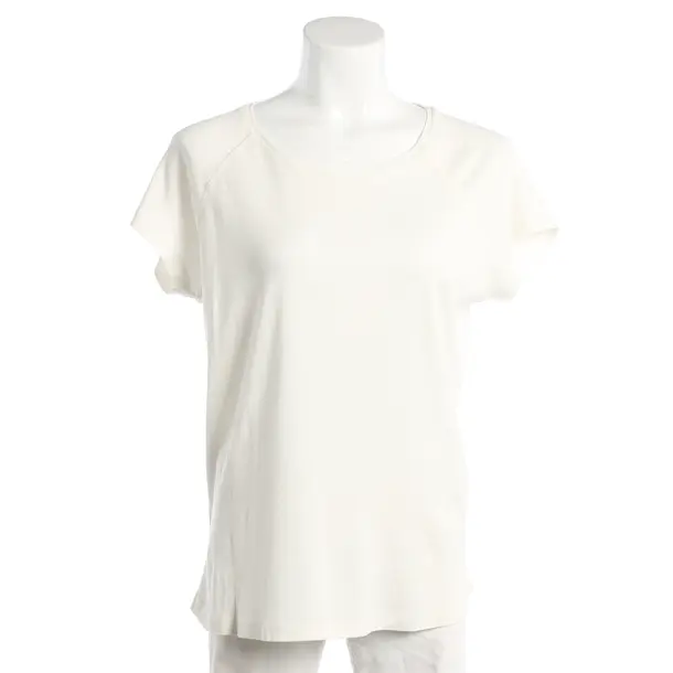 Shirt, in White, Cotton, Closed