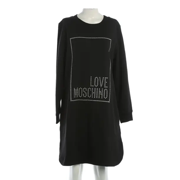 Kleid, in Schwarz, Baumwolle, Love Moschino