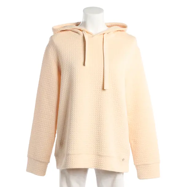 Hoodie, in Apricot, Baumwolle, Marc Cain