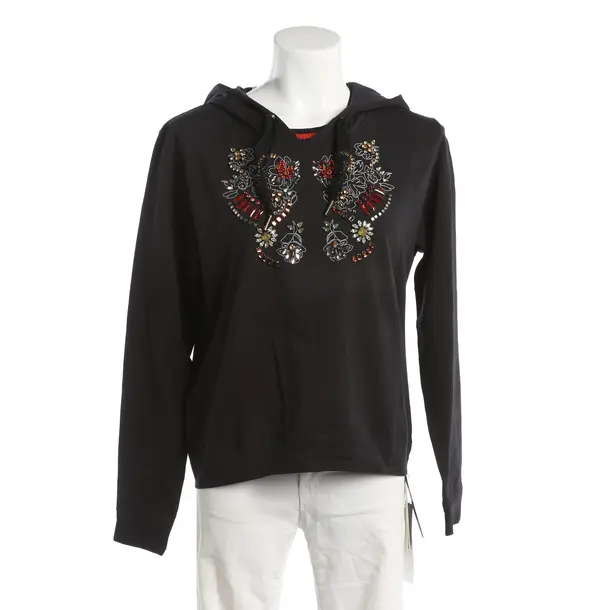 Hoodie, in Schwarz, Baumwolle, Marc Cain Sports