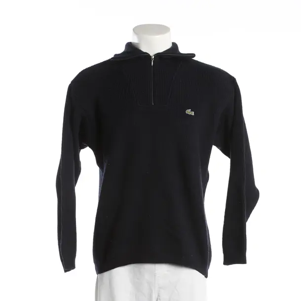Jumper, in Navy, Wool, Lacoste