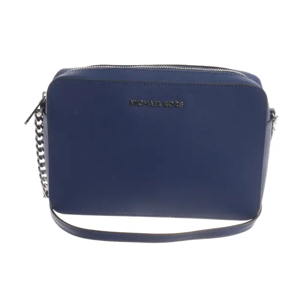 Schultertasche, in Blau, Leder, Michael Kors