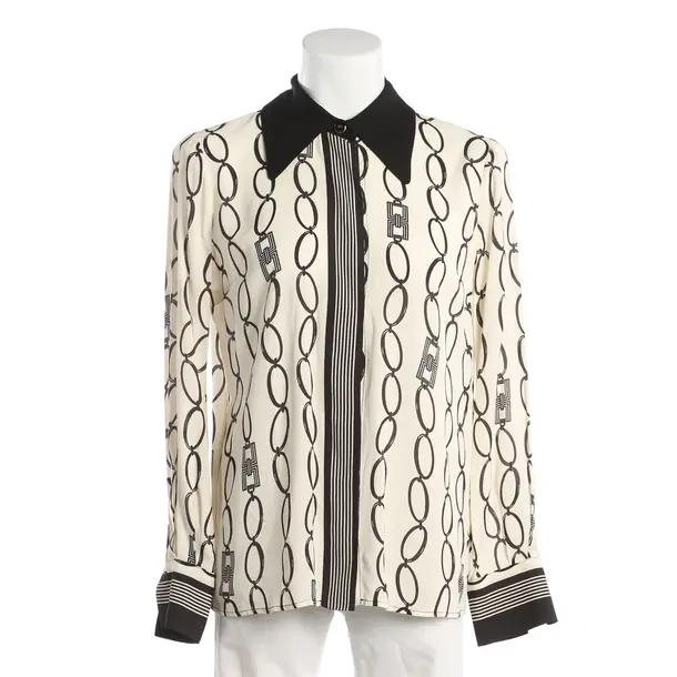 Bluse, in Cream, Viskose, Elisabetta Franchi