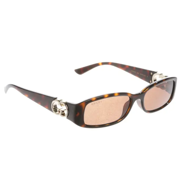 Sunglasses, in Dark Brown, Synthetic, Gucci