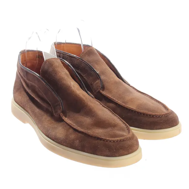 Slip On Shoes, in Brown, Santoni