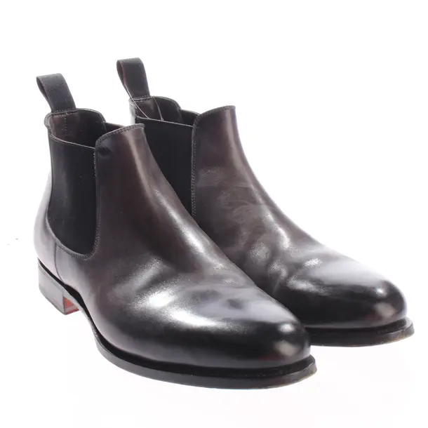Chelsea Boots, in Gray, Santoni