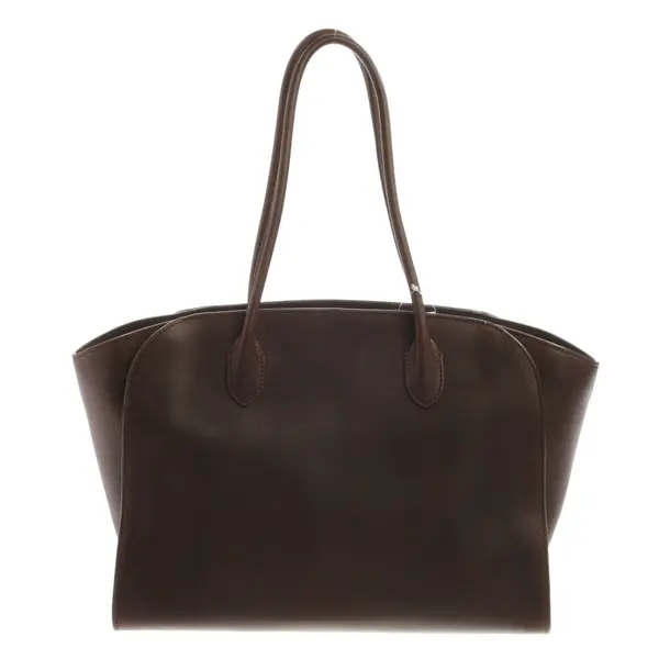 Schultertasche, in Braun, Leder, The Row