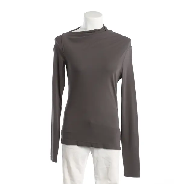 Long Sleeve Shirt, in Gray, Viscose, Totême