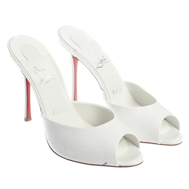 Sandaletten, in Weiß, Christian Louboutin