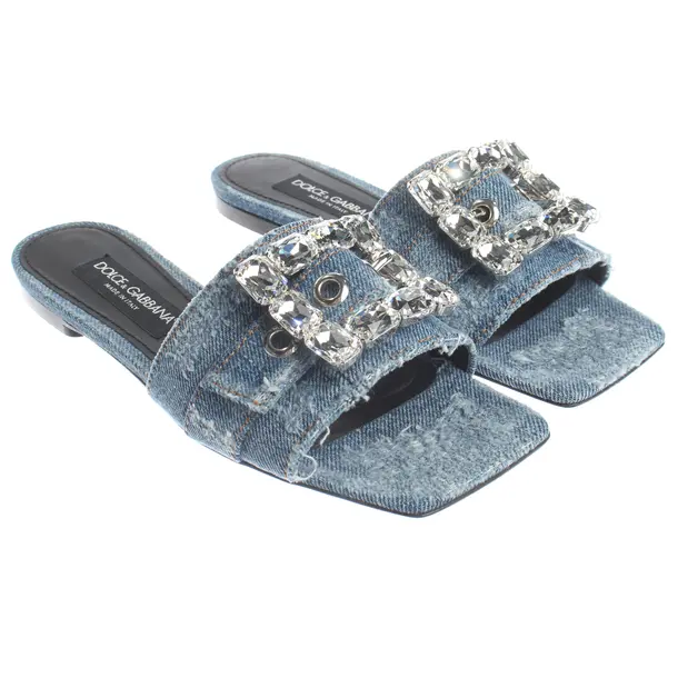 Sandals, in Blue, Dolce & Gabbana