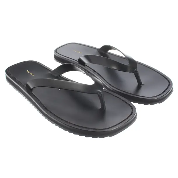 Sandals, in Black, The Row