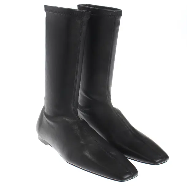 Ankle Boots, in Black, Totême