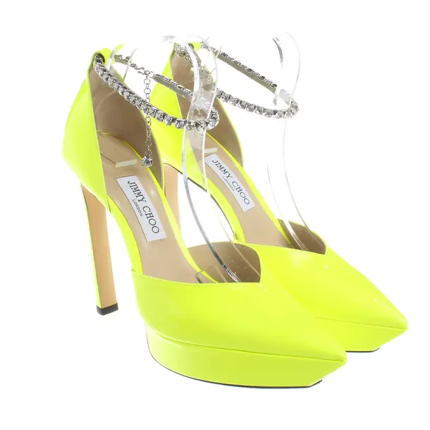 Pumps, in Neon Yellow, Valentino