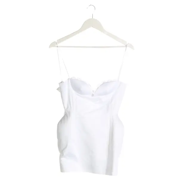 Cocktail Dress, in White, Cotton, Magda Butrym