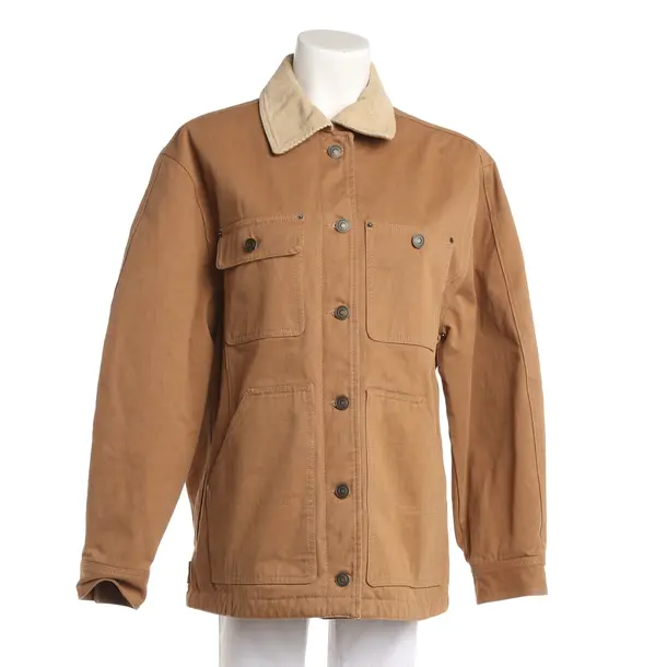 Mid-Season Jacket, in Brown, Cotton, Isabel Marant
