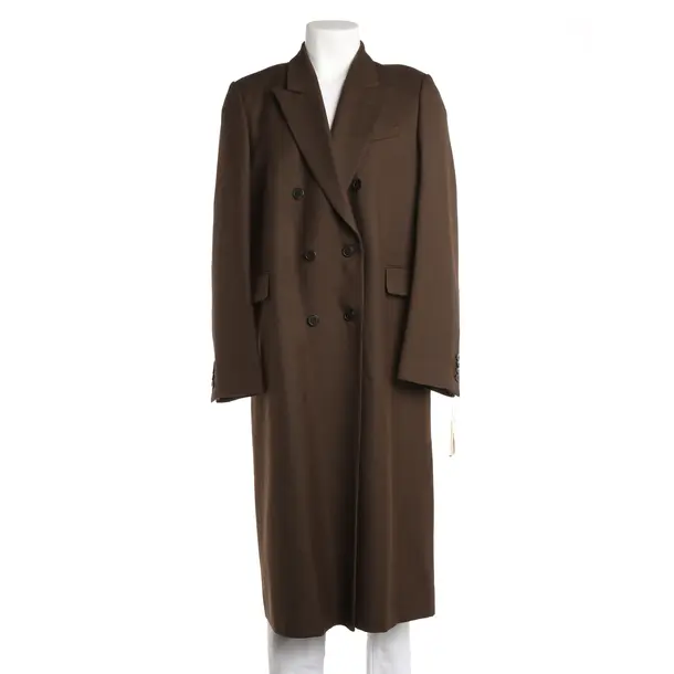 Cappotto mezza stagione, in Marrone, Lana, Dries van Noten