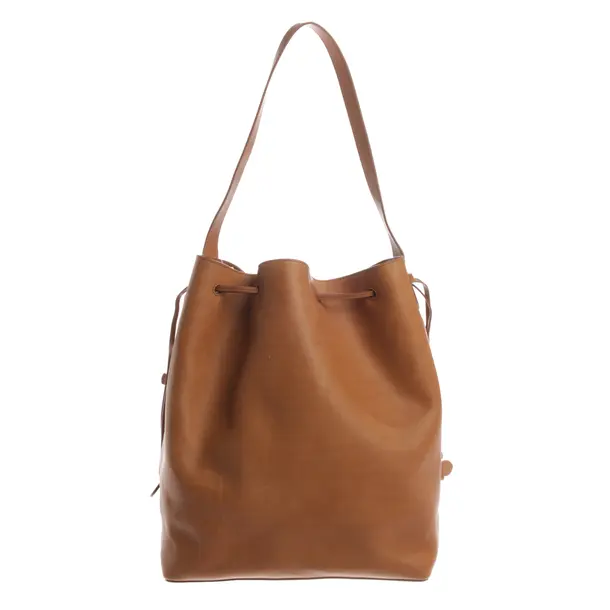 Bucket Bag, in Hellbraun, Leder, The Row