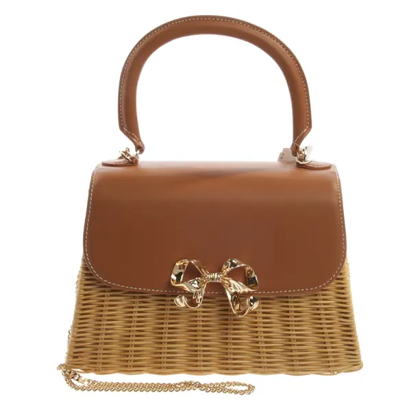 Handbag, in Brown, Wood, self-portrait