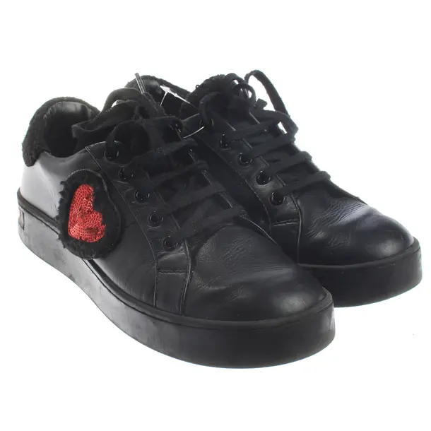 Sneakers, in Black, Love Moschino