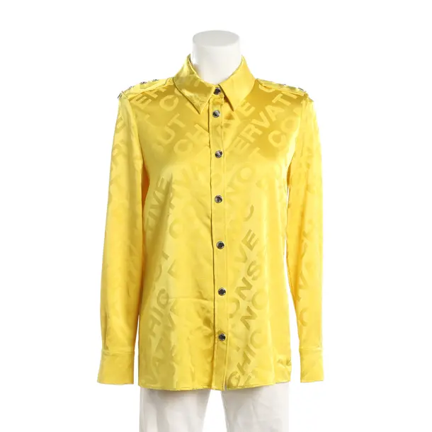 Bluse, in Gelb, Viskose, Boutique Moschino