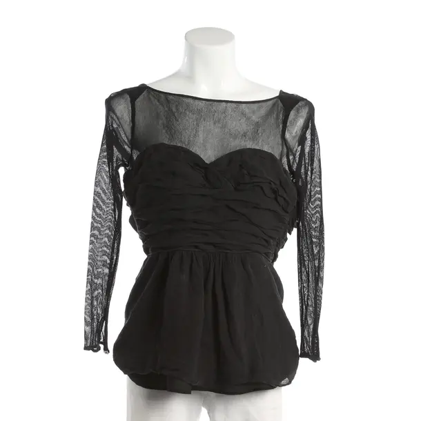 Blouse, in Black, Silk, Burberry London
