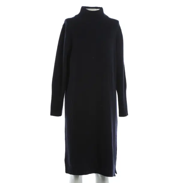 Dress, in Navy, Wool, Lanius