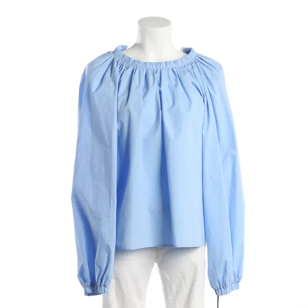 Bluse, in Blau, Baumwolle, Drykorn