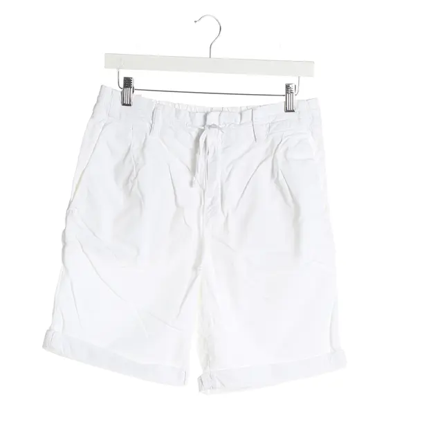 Bermuda Shorts, in White, Cotton, Drykorn