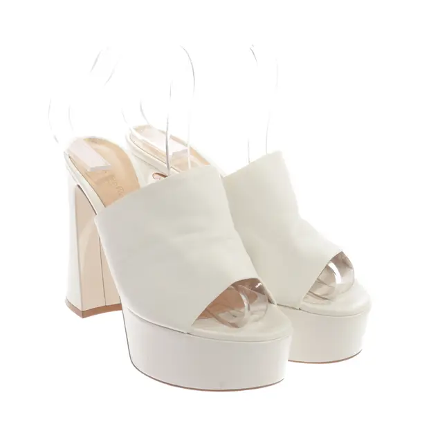 Heeled Sandals, in White, Gianvito Rossi