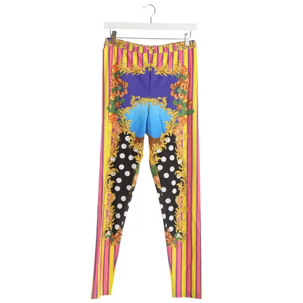 Leggings, in Multicolored, Polyamide, Versace