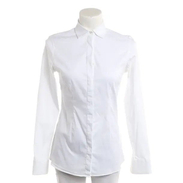 Bluse, in Weiß, Baumwolle, Soluzione