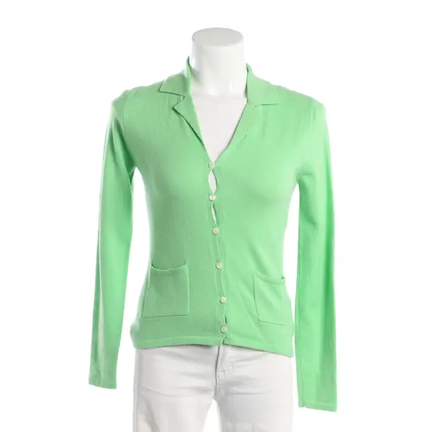 Cardigan, in Light Green, Cashmere, Allude