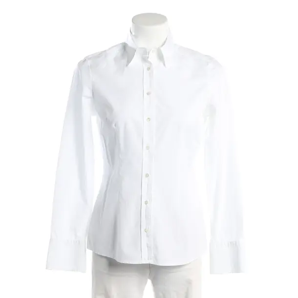 Camicetta, in Bianco, Cotone, Van Laack