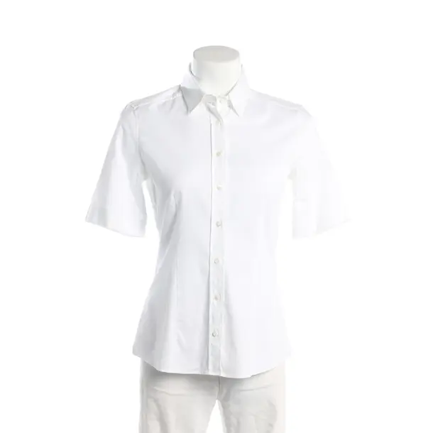 Blouse, in White, Cotton, Van Laack