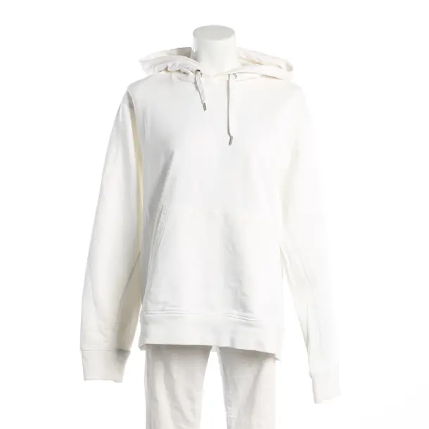 Hoodie, in Weiß, Baumwolle, Helmut Lang