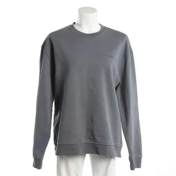 Sweatshirt, in Blau, Baumwolle, Closed