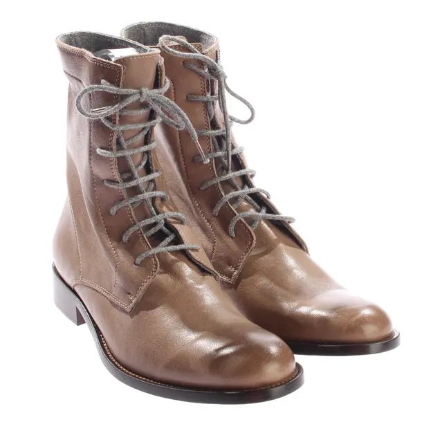 Ankle Boots, in Camel, Brunello Cucinelli