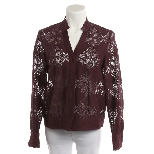 Bluse, in Dunkellila, Baumwolle, Mos Mosh