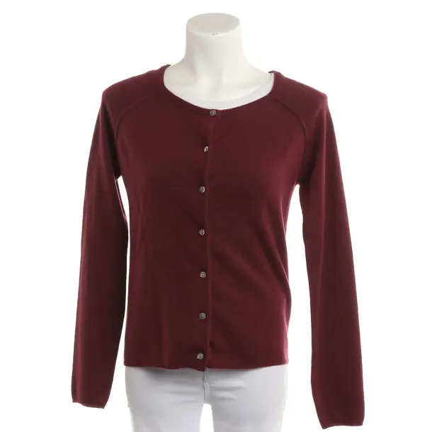 Strickjacke, in Bordeaux, Wolle, Rosemunde