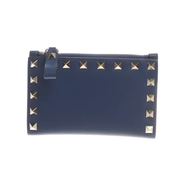 Wallet, in Blue, Leather, Valentino