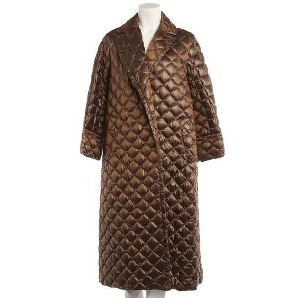 Mid-Season Coat, in Light Brown, Polyimide, Max Mara