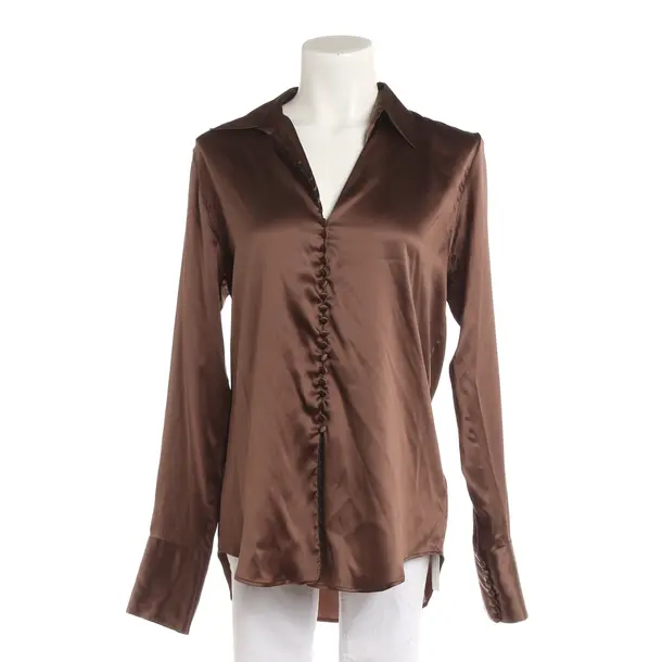 Bluse, in Braun, Seide, Dries van Noten
