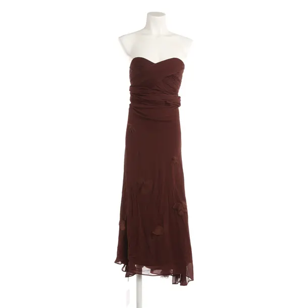 Cocktail Dress, in Brown, Viscose, self-portrait