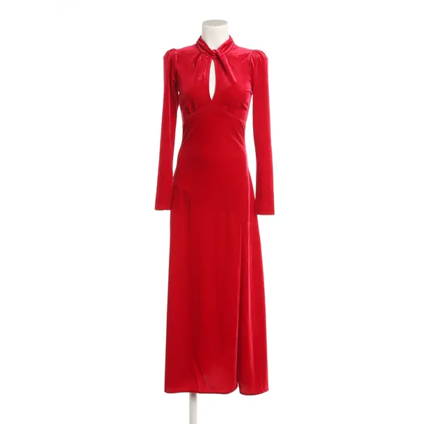Cocktail Dress, in Red, Polyester, Ganni
