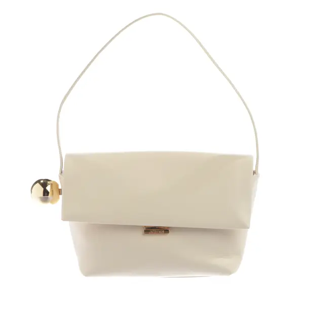 Shoulder Bag, in Beige, Leather, Jacquemus
