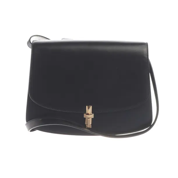 Schultertasche, in Schwarz, Leder, The Row