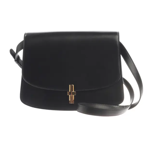Shoulder Bag, in Black, Leather, The Row