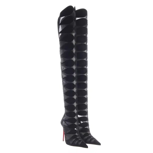 Over-The-Knee Boots, in Black, Christian Louboutin